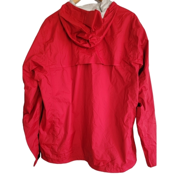Nike Red Hooded Pullover Half Zip Storm Fit Rain Jacket/Windbreaker Size Large - Picture 2 of 5